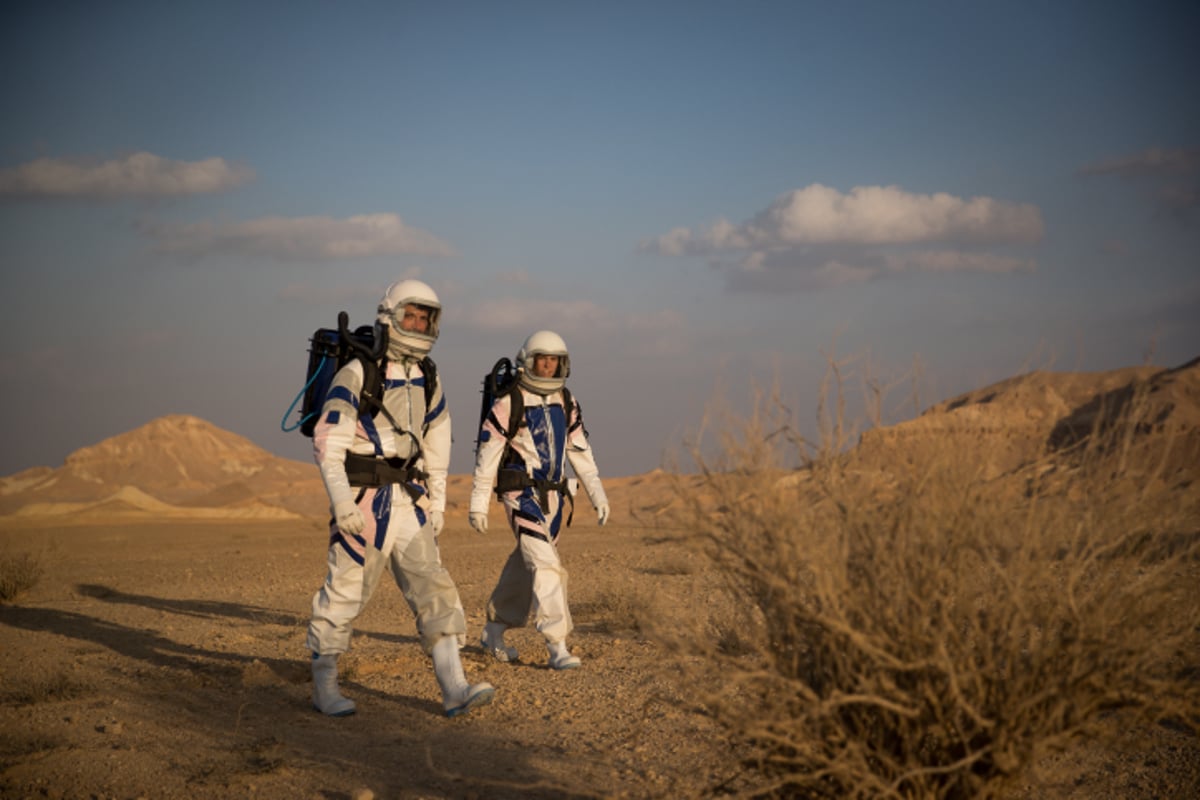 אסטרונאוטים טיילו ב"מאדים" הישראלי • גלריה