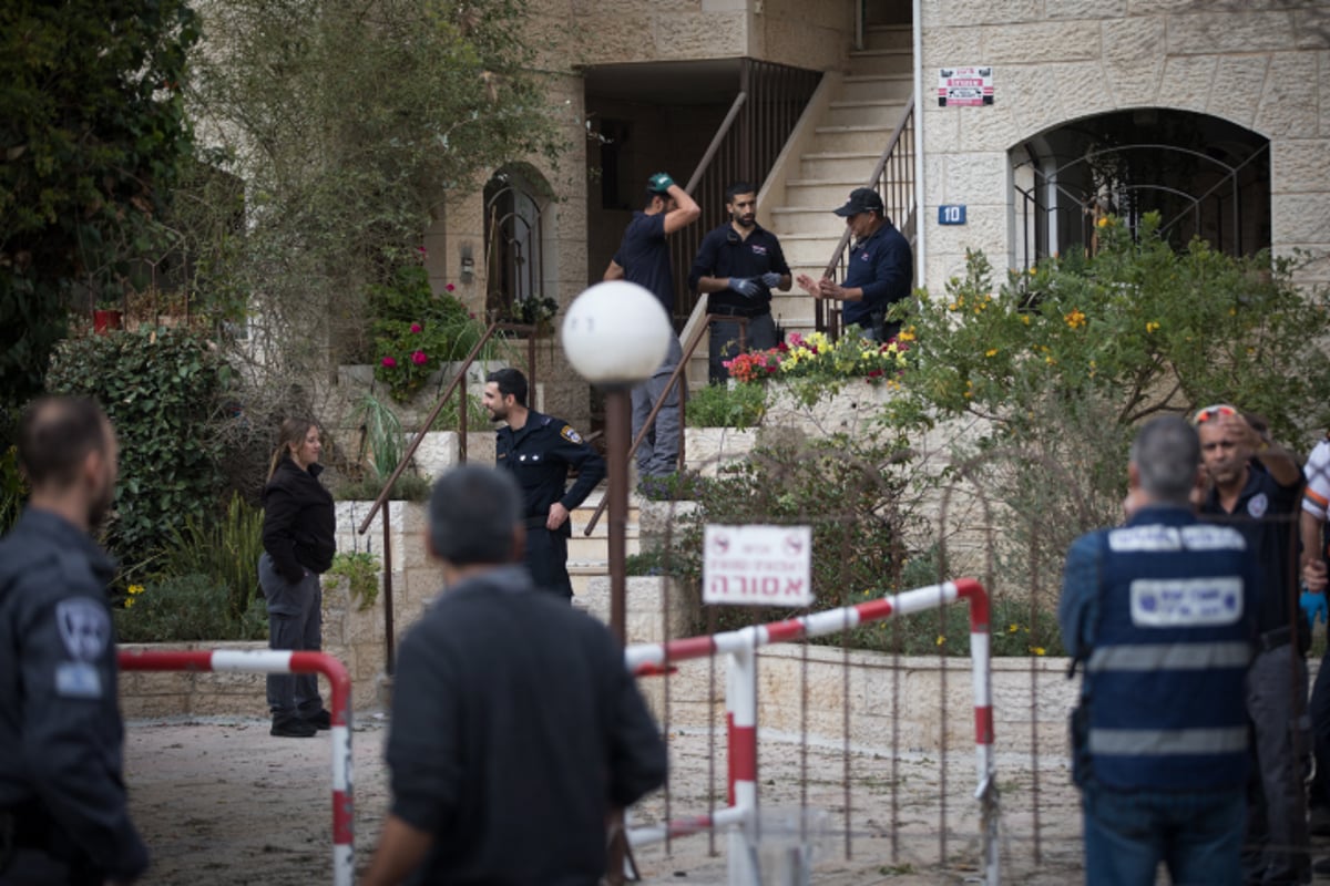 הרחפן תיעד: זירת פיצוץ בלון הגז בירושלים