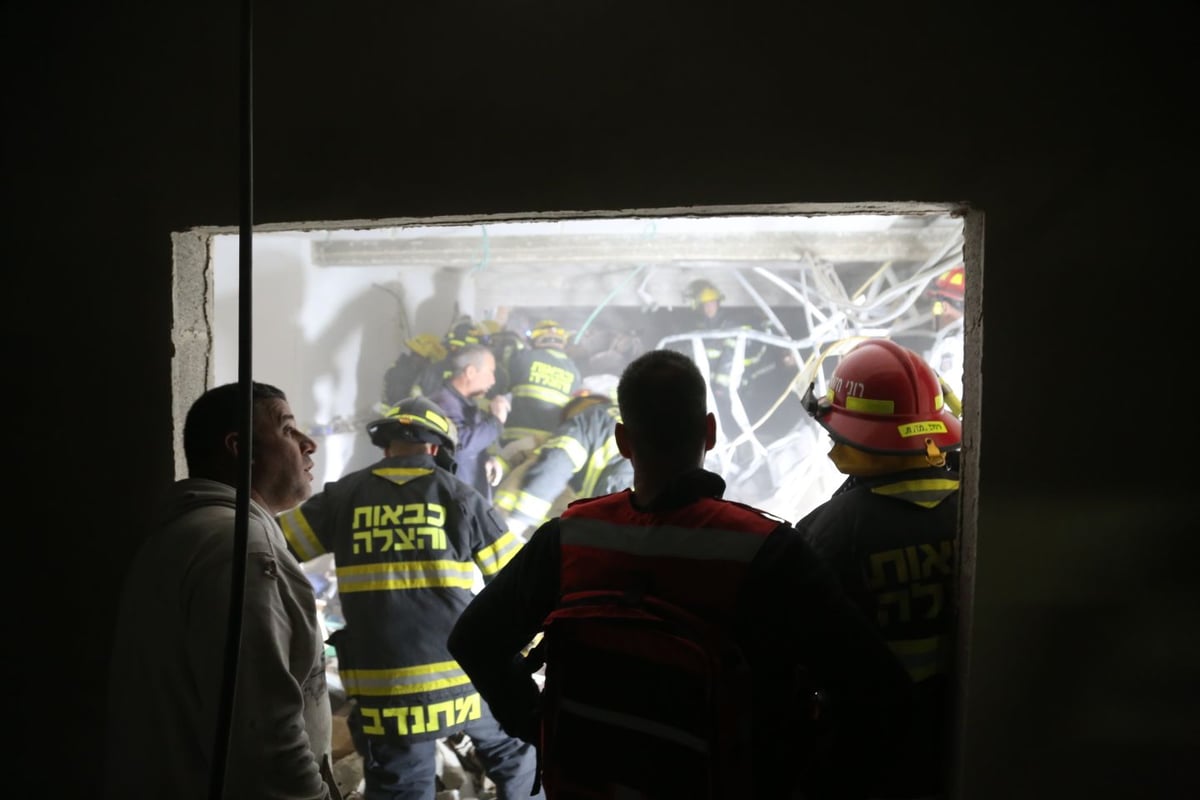 הרוג בקריסת חניון בנין מגורים בירושלים