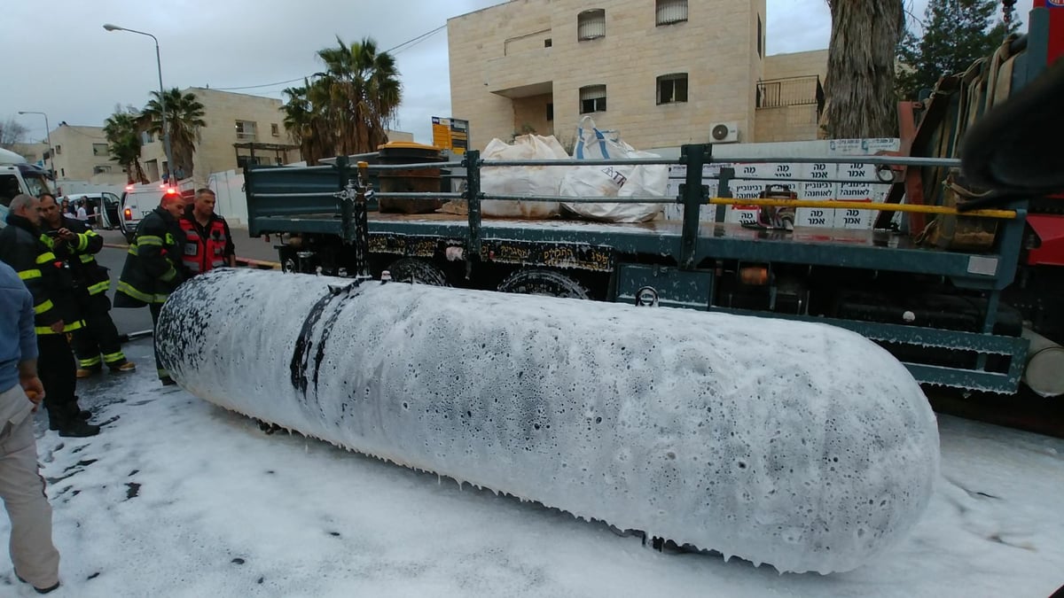 עשרות משפחות חרדיות פונו בגלל דליפת גז