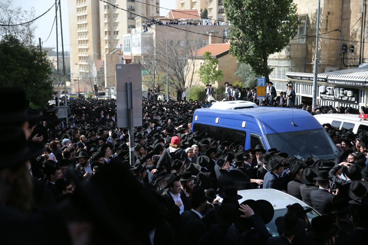 הלווית הגאון רבי שמואל אוירבך זצ"ל • תיעוד מסכם