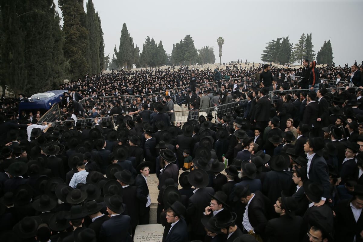 הלווית הגאון רבי שמואל אוירבך זצ"ל • תיעוד מסכם