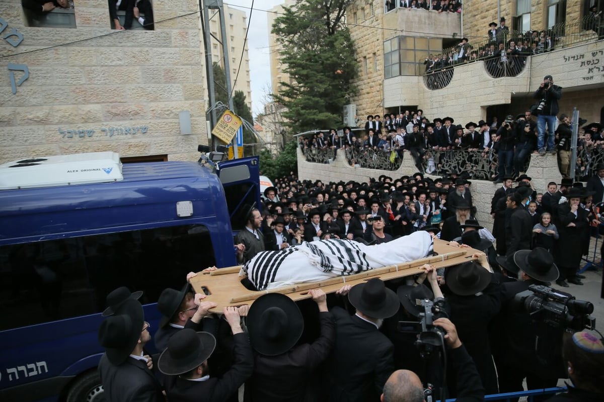 הלווית הגאון רבי שמואל אוירבך זצ"ל • תיעוד מסכם