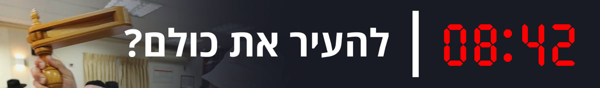 12 שעות, שנור ואלכוהול: זה הלו"ז של הת"תניקים בפורים