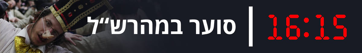 12 שעות, שנור ואלכוהול: זה הלו"ז של הת"תניקים בפורים