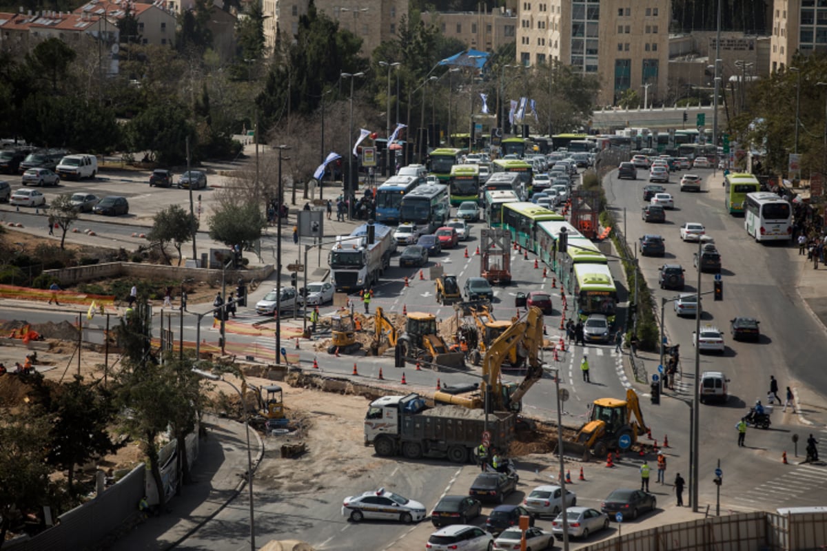 נתקעתם בפקקים בירושלים? זו הסיבה • צפו