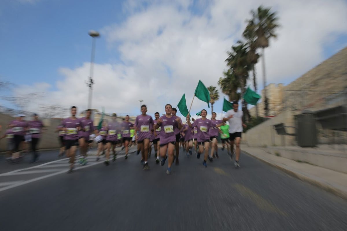 מרתון ירושלים: 30 אלף רצים  • צפו בגלריה