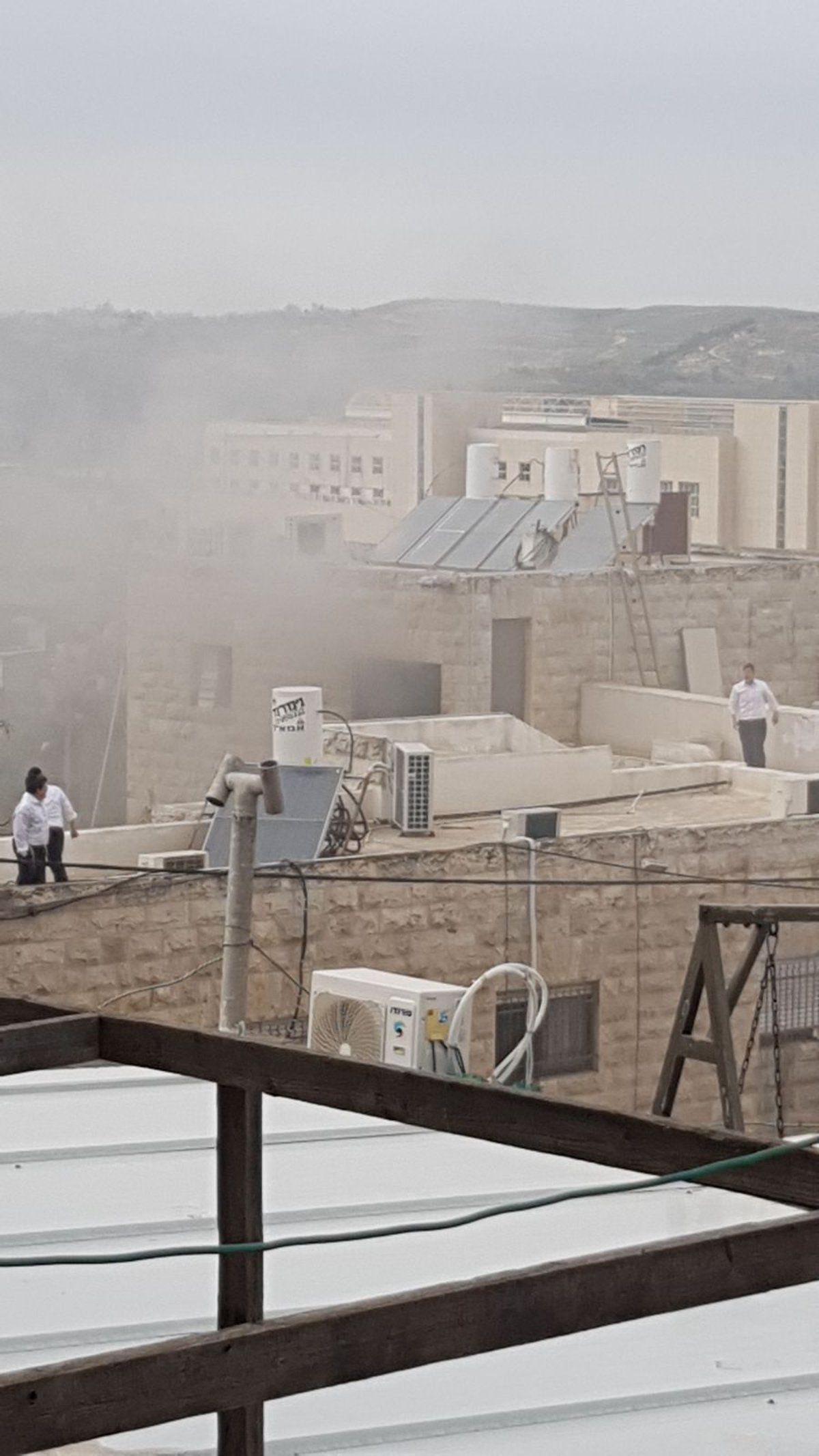 אש פרצה בישיבת "אור אלחנן" הקטנה