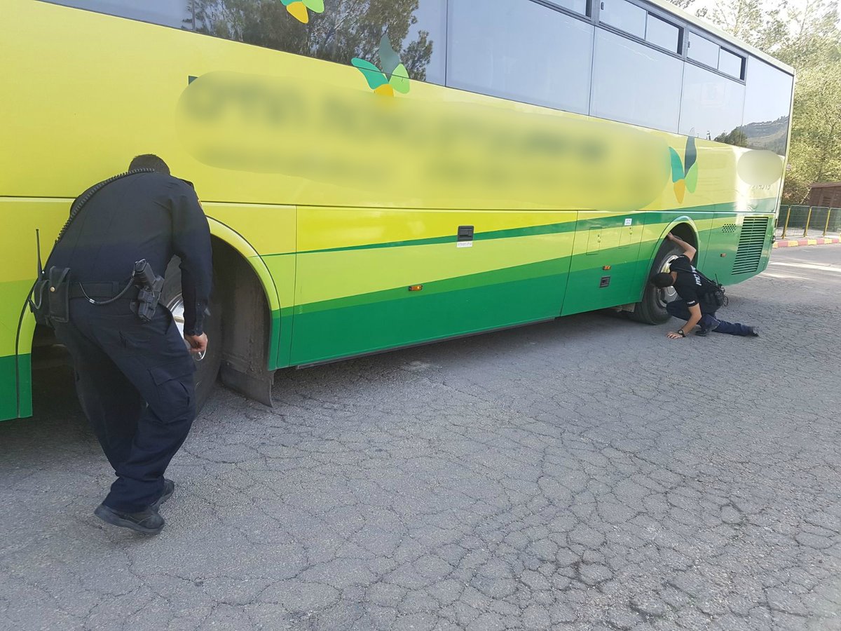 27 אוטובוסים נבדקו, חמישה הורדו מהכביש