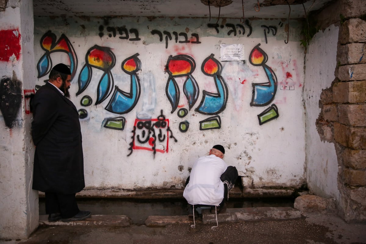 שאיבת 'מים שלנו' במעיין עין כובס • גלריה