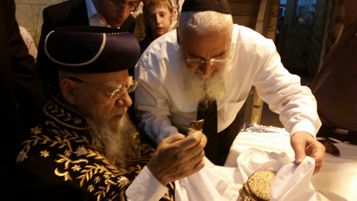 תיעוד: זקן הראשונים לציון באפיית המצות