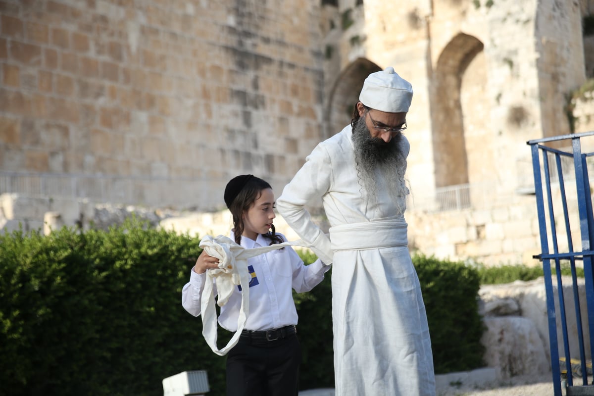 תיעוד מיוחד: כך הוקרב קרבן פסח • גלריה