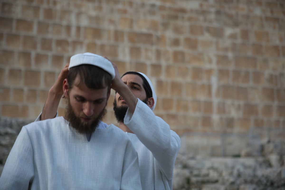 תיעוד מיוחד: כך הוקרב קרבן פסח • גלריה