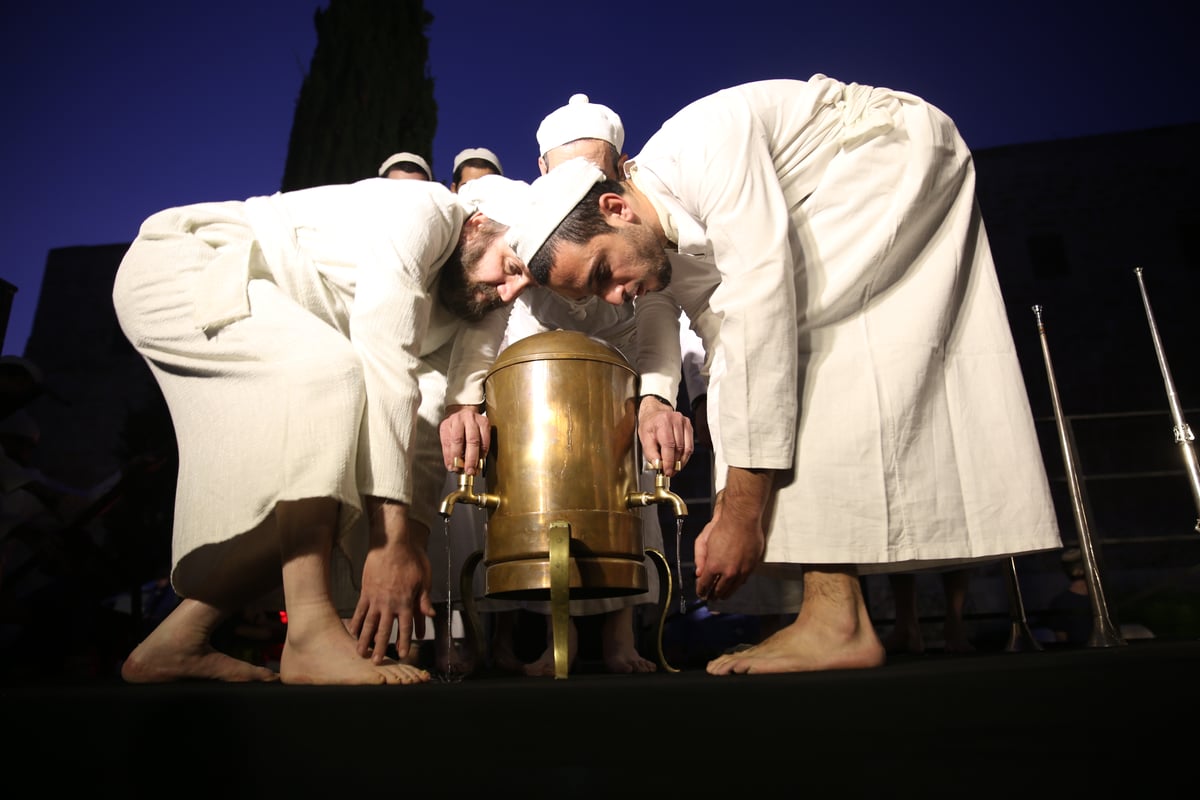 תיעוד מיוחד: כך הוקרב קרבן פסח • גלריה