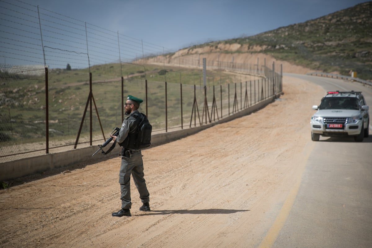 "פלסטיני" חדר לישראל ונלכד • צפו בתיעוד