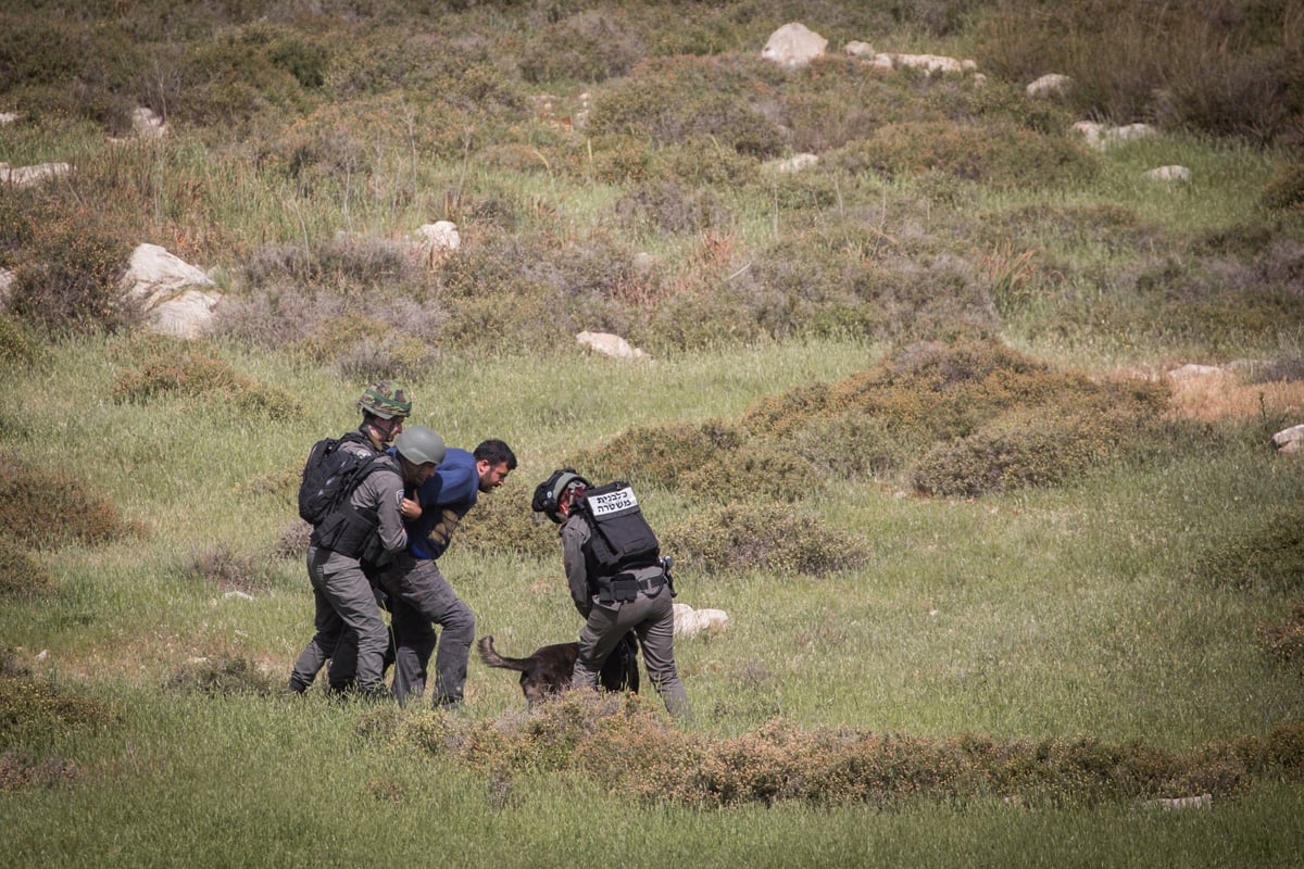 "פלסטיני" חדר לישראל ונלכד • צפו בתיעוד