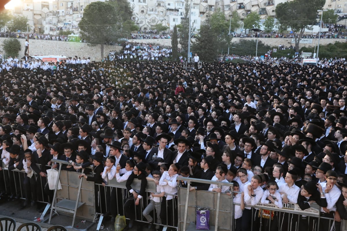 איחוד הצלה אבטח רפואית את קבלת פני הגר"ח