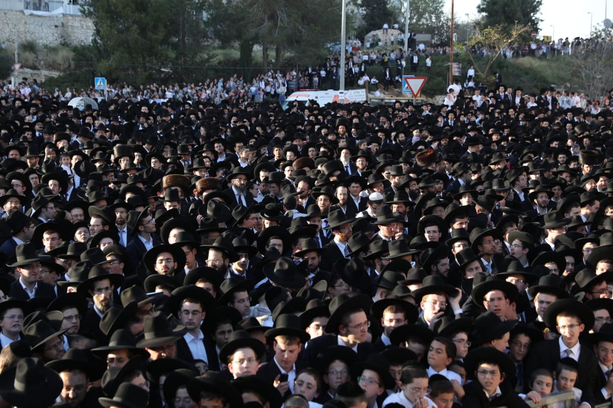 איחוד הצלה אבטח רפואית את קבלת פני הגר"ח