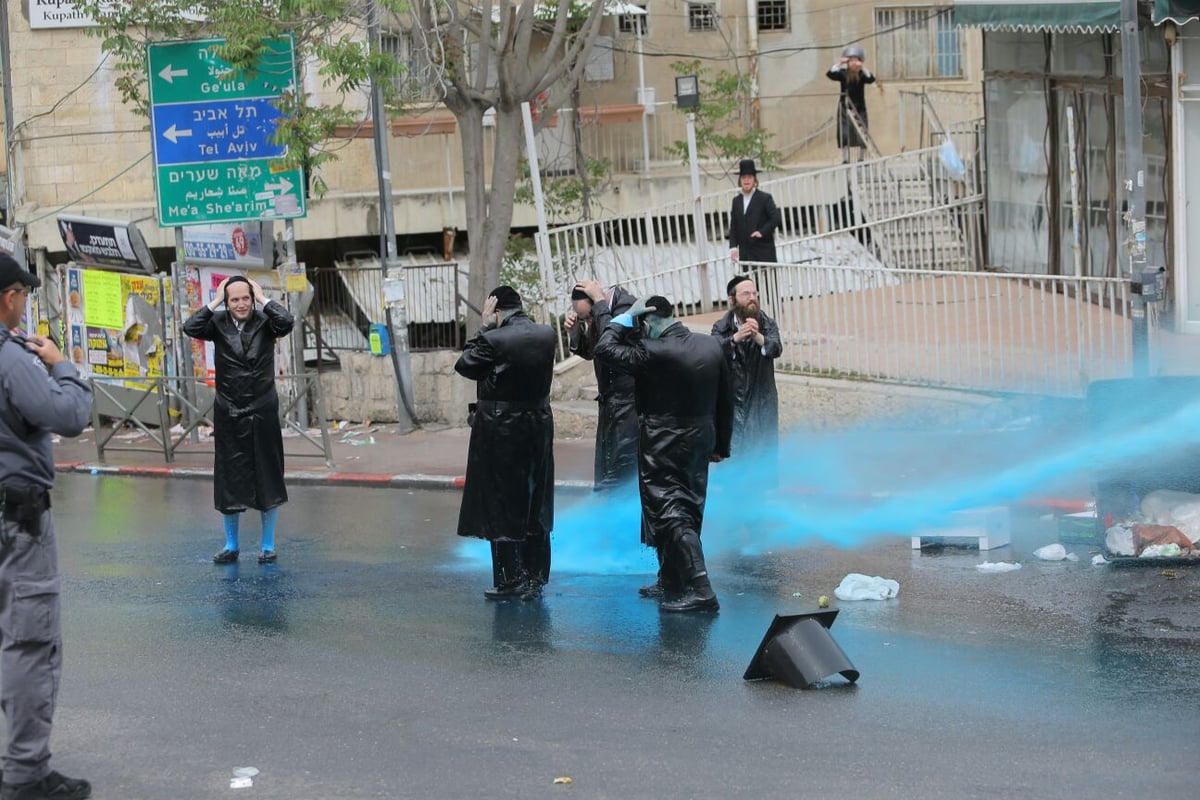 נתיחת התינוק: הפגנות סוערות בירושלים