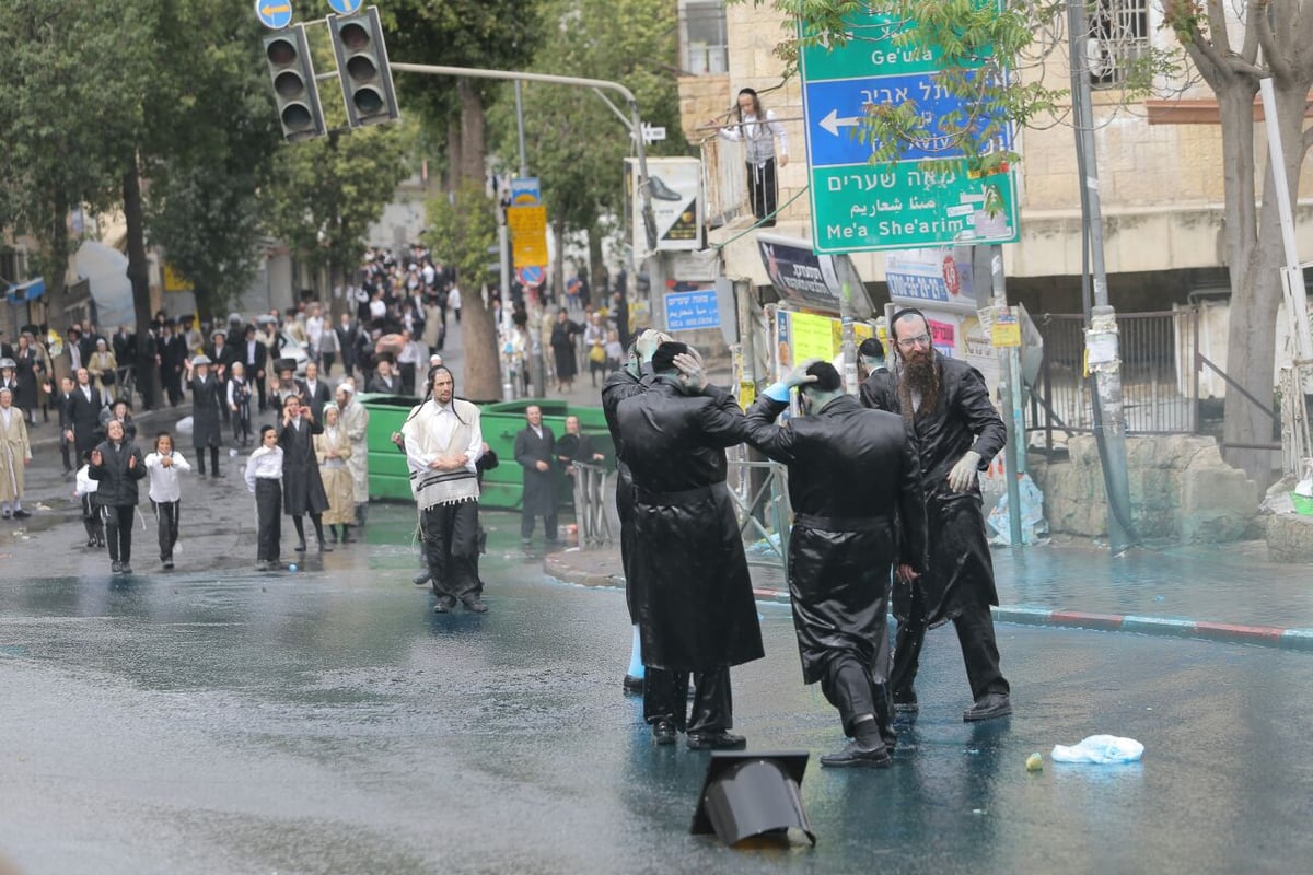 נתיחת התינוק: הפגנות סוערות בירושלים