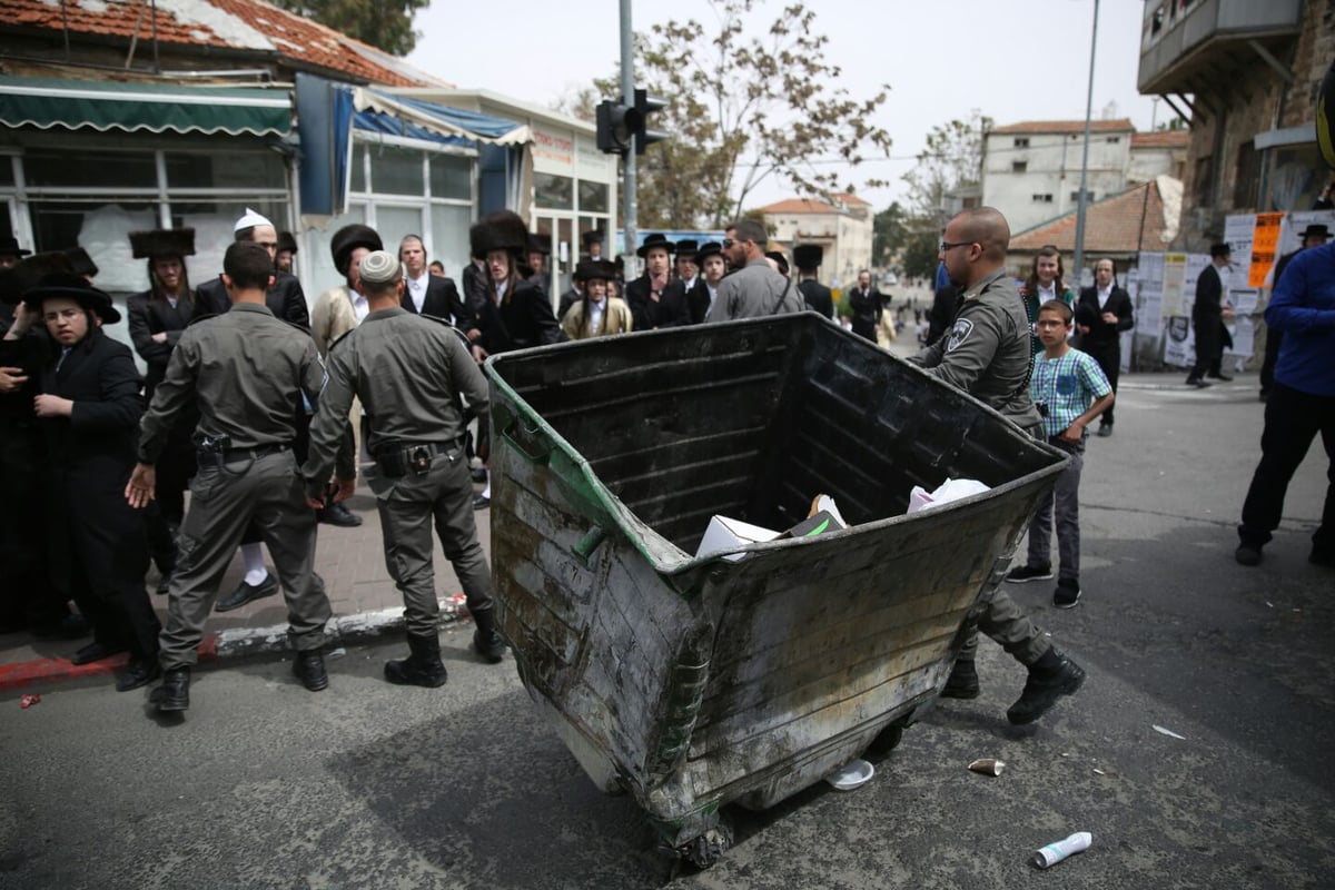 נתיחת התינוק: הפגנות סוערות בירושלים