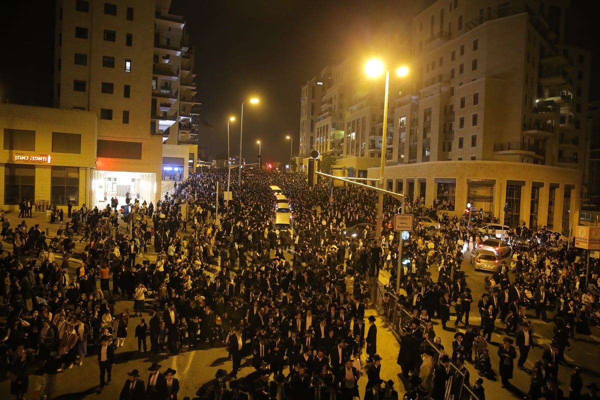 עצרת "הפלג הירושלמי": שני הרבנים סומנו כמנהיגים