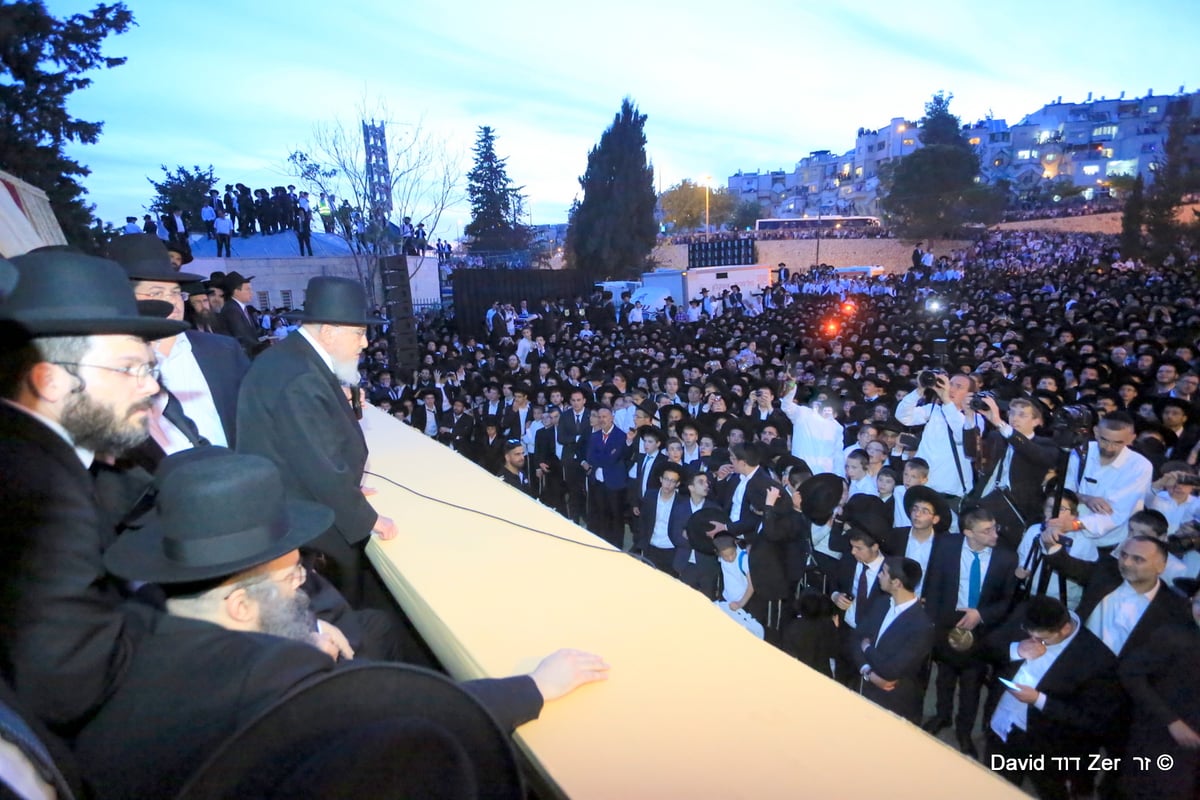 'הקבלת פני' מרן שר התורה הגר"ח קנייבסקי • תיעוד מסכם