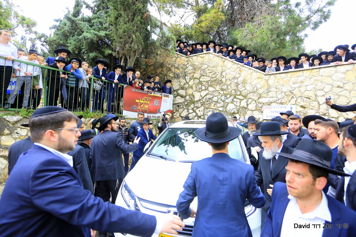 מסע החיזוק של הגאון רבי גרשון אדלשטיין בירושלים • צפו