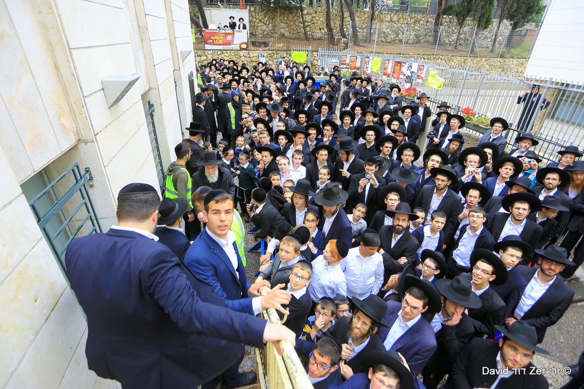 מסע החיזוק של הגאון רבי גרשון אדלשטיין בירושלים • צפו