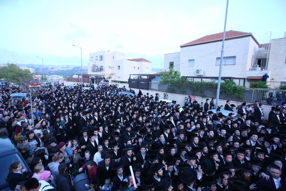 היחצ"ן הכניס ספר תורה, הפוליטיקאים התייצבו • גלריה