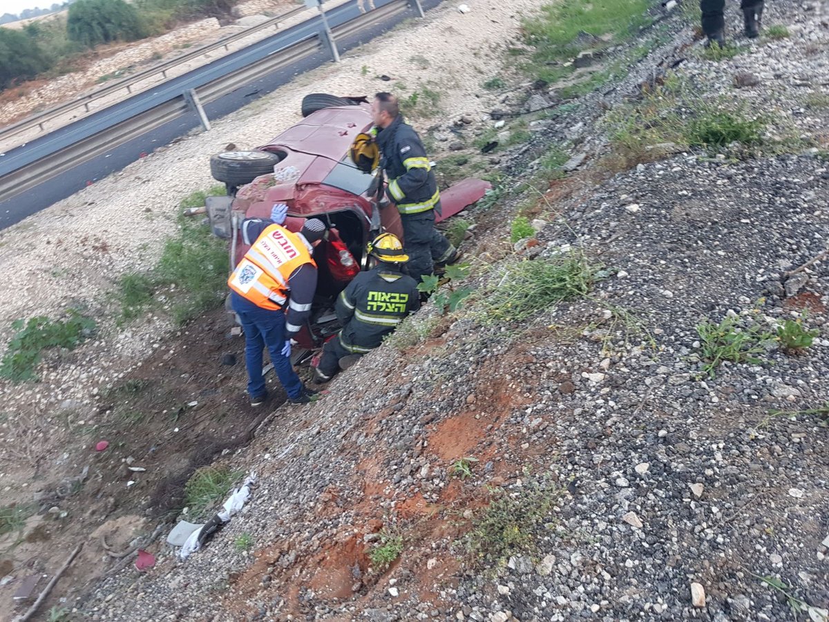 טרגדיה בכביש 4: בחורי ישיבה מגור נפגעו בתאונה מחרידה