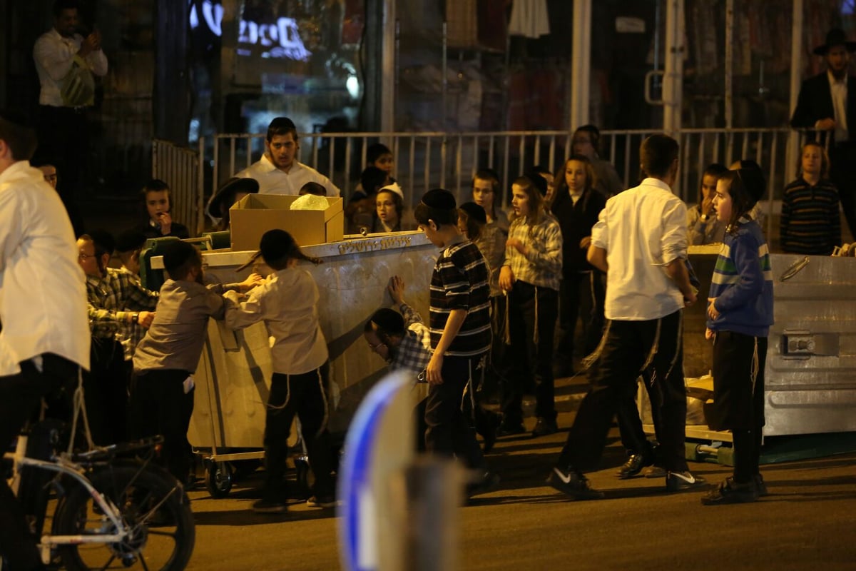 הפרובוקציה של נטורי קרתא: שריפת פחים בצפירה