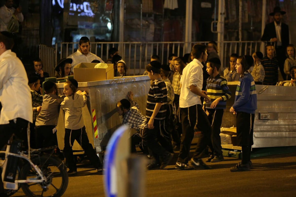 הפרובוקציה של נטורי קרתא: שריפת פחים בצפירה