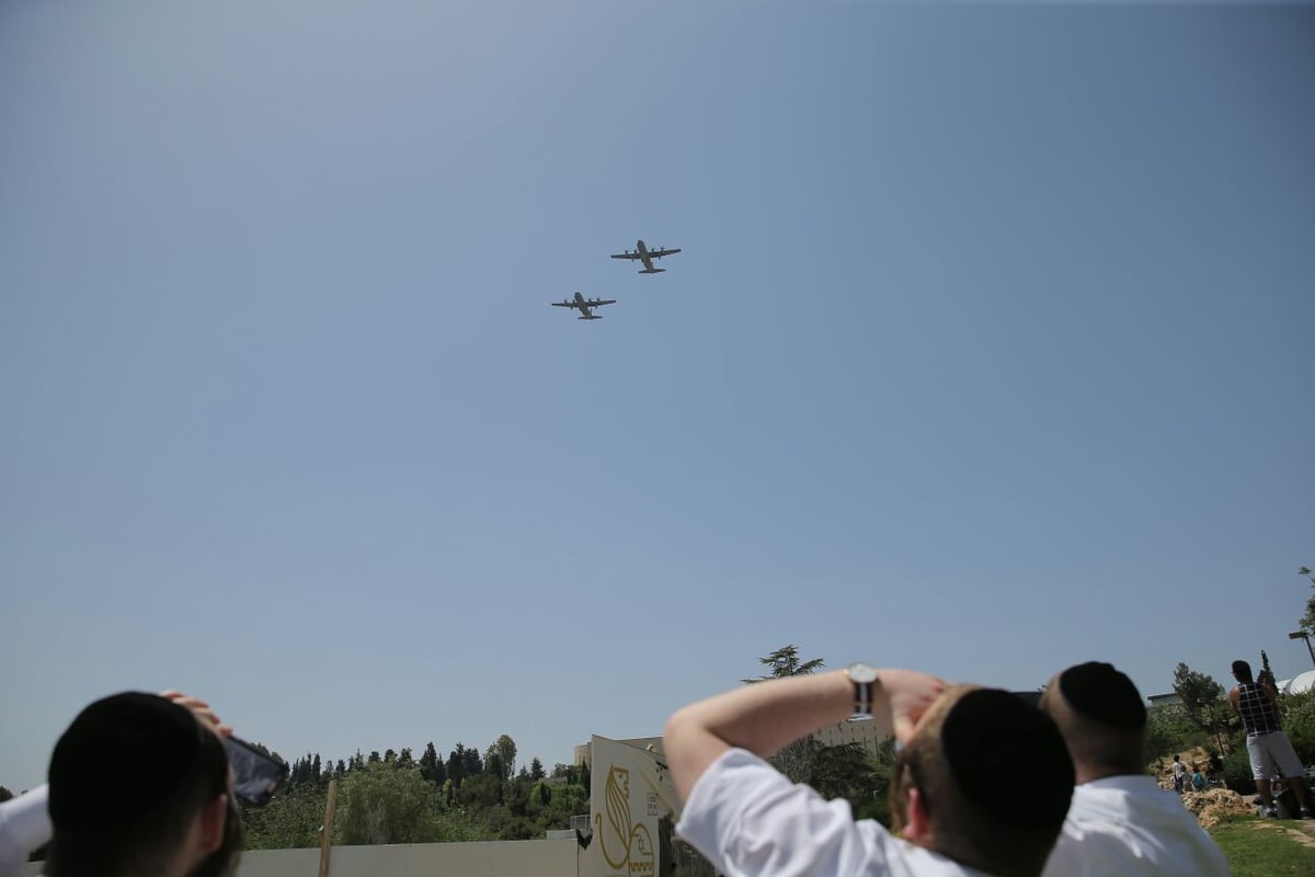 תיעוד מסכם • מטס חיל האוויר בירושלים ובתל אביב