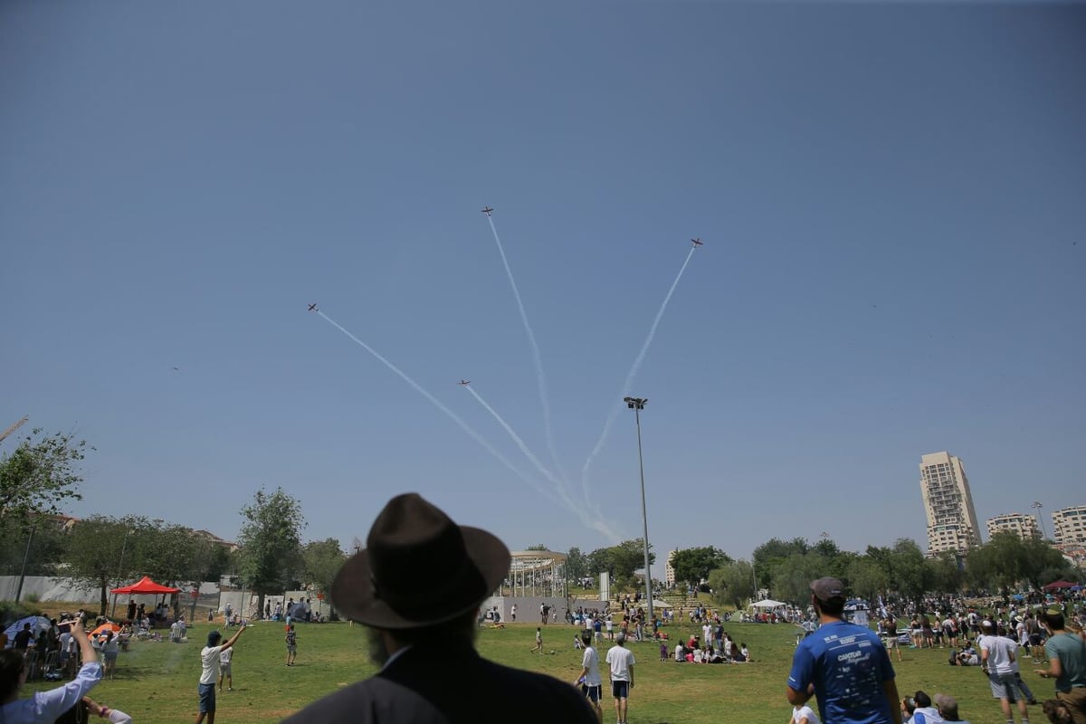 תיעוד מסכם • מטס חיל האוויר בירושלים ובתל אביב