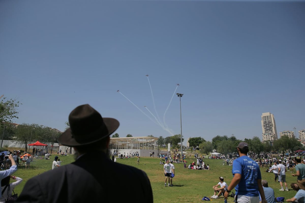 תיעוד מסכם • מטס חיל האוויר בירושלים ובתל אביב