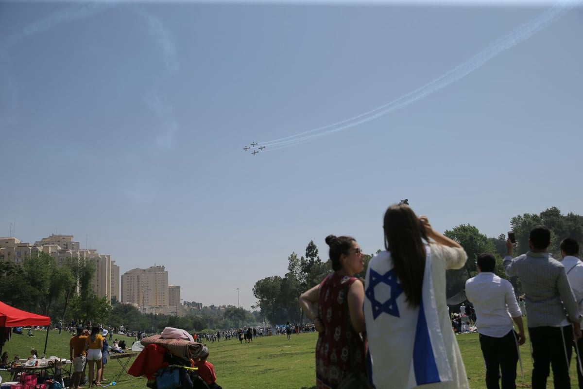 תיעוד מסכם • מטס חיל האוויר בירושלים ובתל אביב