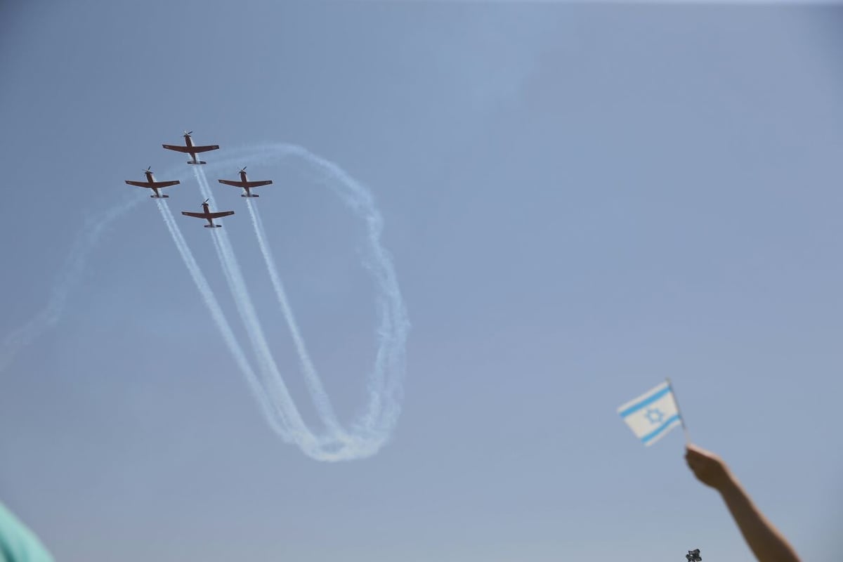 תיעוד מסכם • מטס חיל האוויר בירושלים ובתל אביב