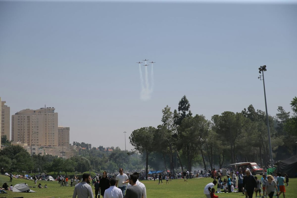 תיעוד מסכם • מטס חיל האוויר בירושלים ובתל אביב