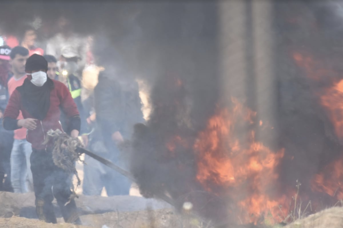 צה"ל מציג: כך פלסטינים חיבלו בתשתיות ביטחוניות