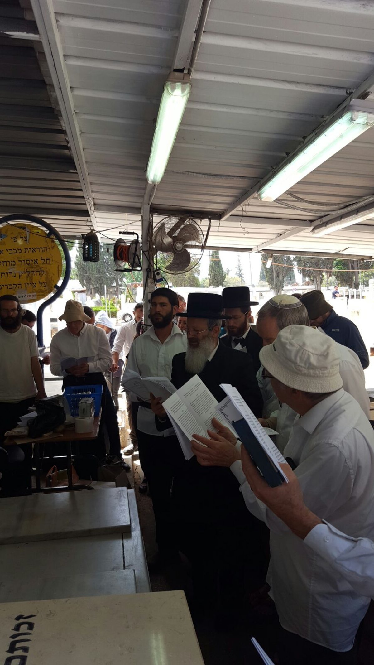 בגלל יום העצמאות: הרבי חבש שטריימל ביארצייט לאביו