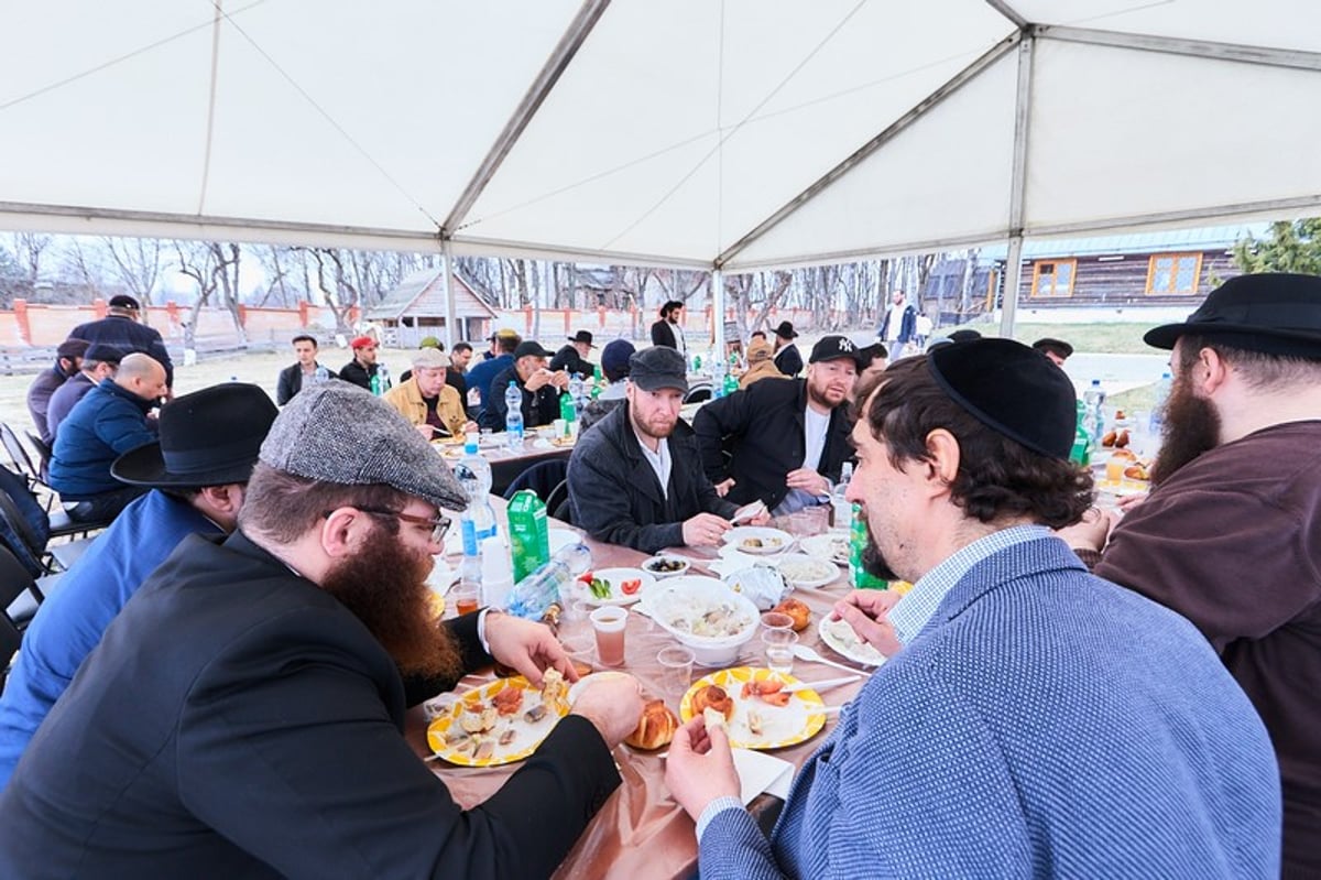 מאות השתטחו בציון הצ"צ והמהר"ש • גלריה