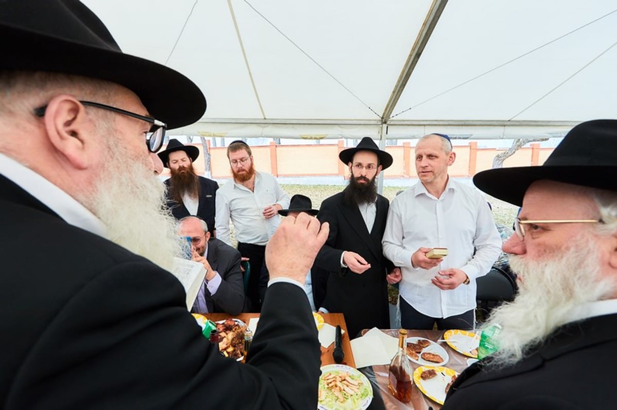 מאות השתטחו בציון הצ"צ והמהר"ש • גלריה