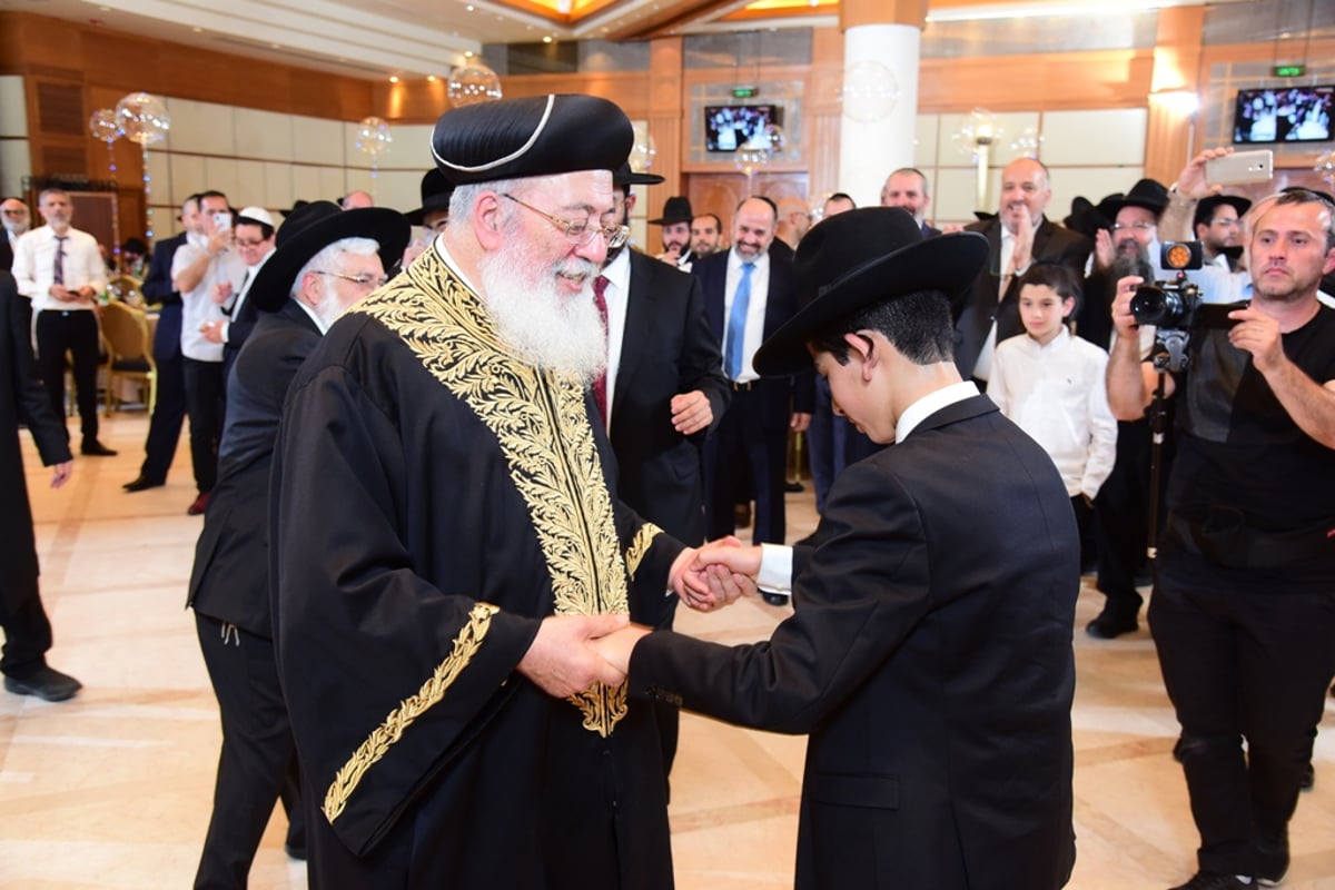 סימני השלום: רבני ובכירי ש"ס בשמחת אלקסלסי