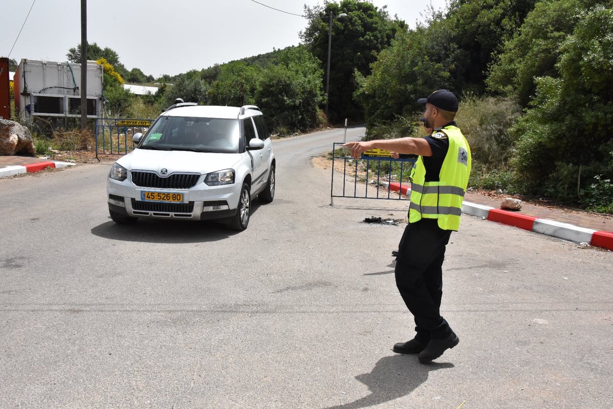 מירון: המבצע המשטרתי לאבטחת ההילולה יצא לדרך