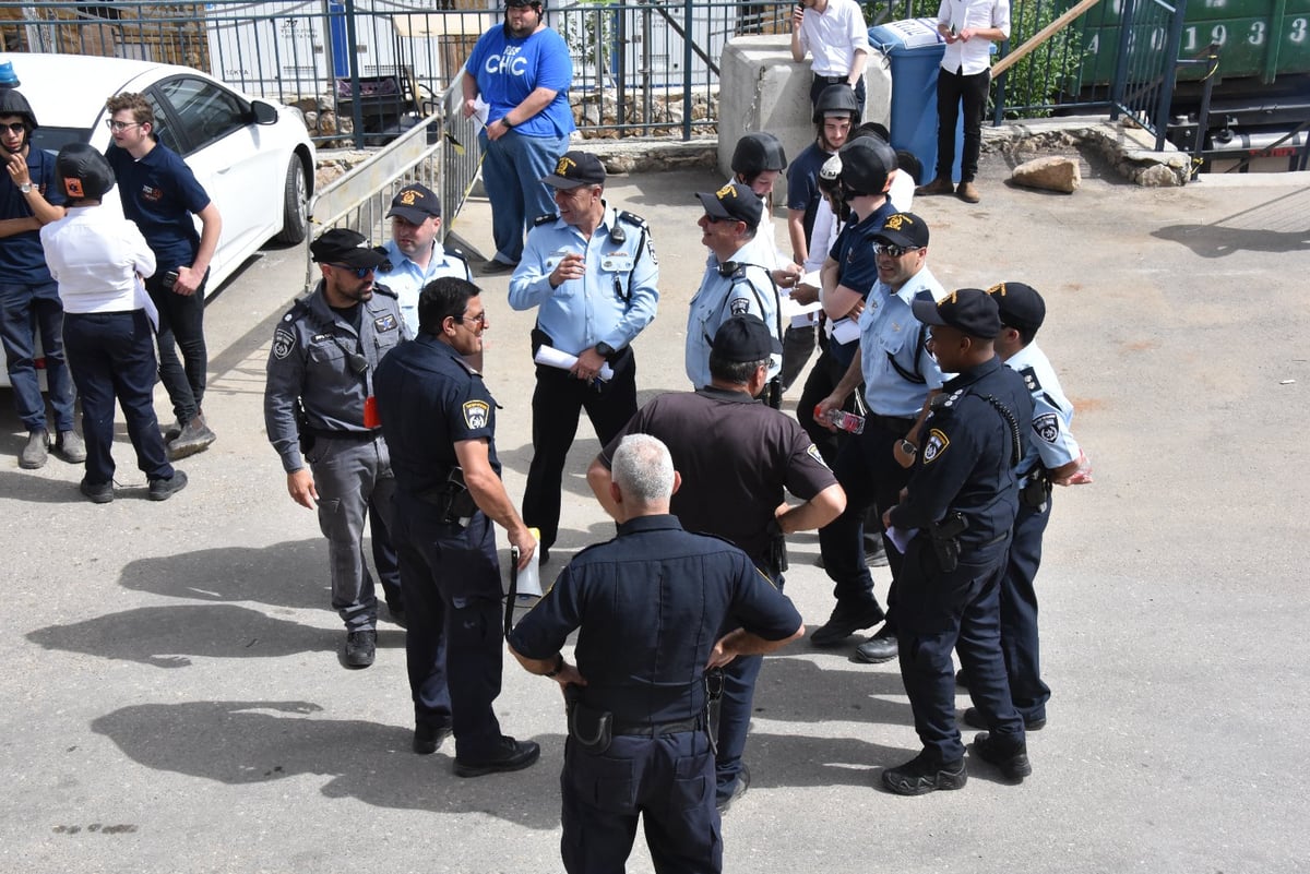 מירון: המבצע המשטרתי לאבטחת ההילולה יצא לדרך