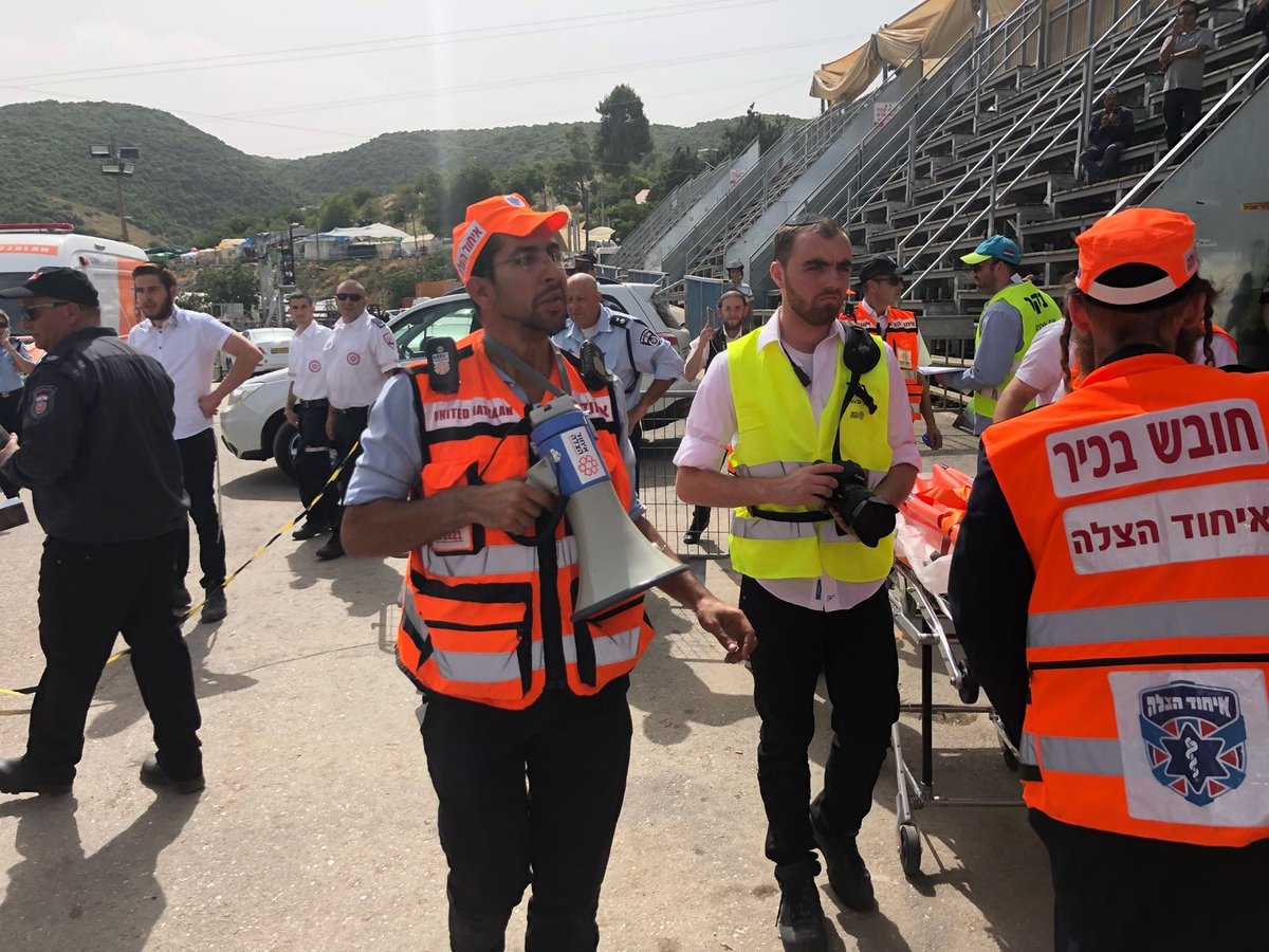 'איחוד הצלה' בתרגיל החירום הגדול יחד עם כוחות הביטחון במתחם הרשב"י במירון