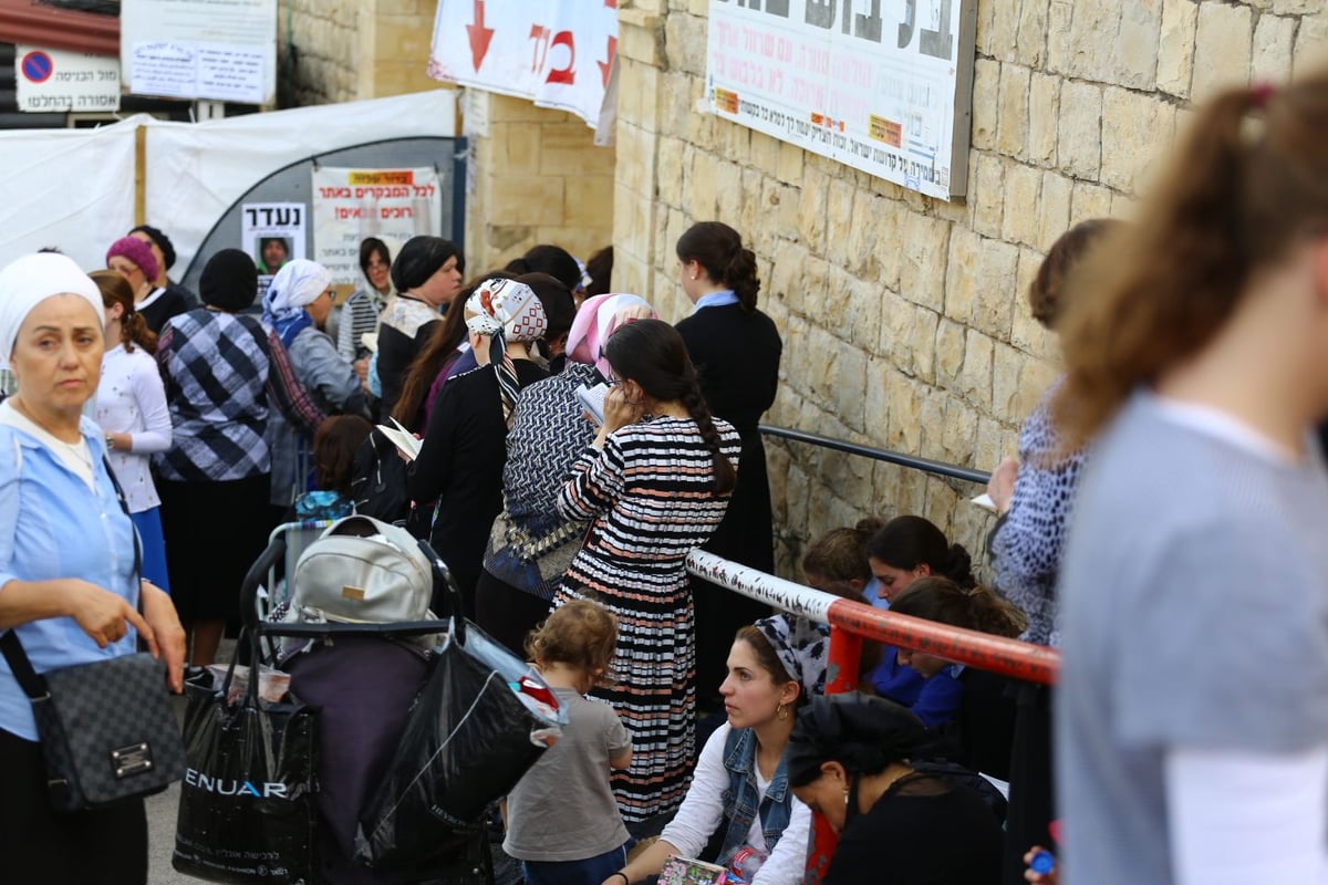 גלריה ראשונה: המוני מתפללים כבר בציון הרשב"י במירון