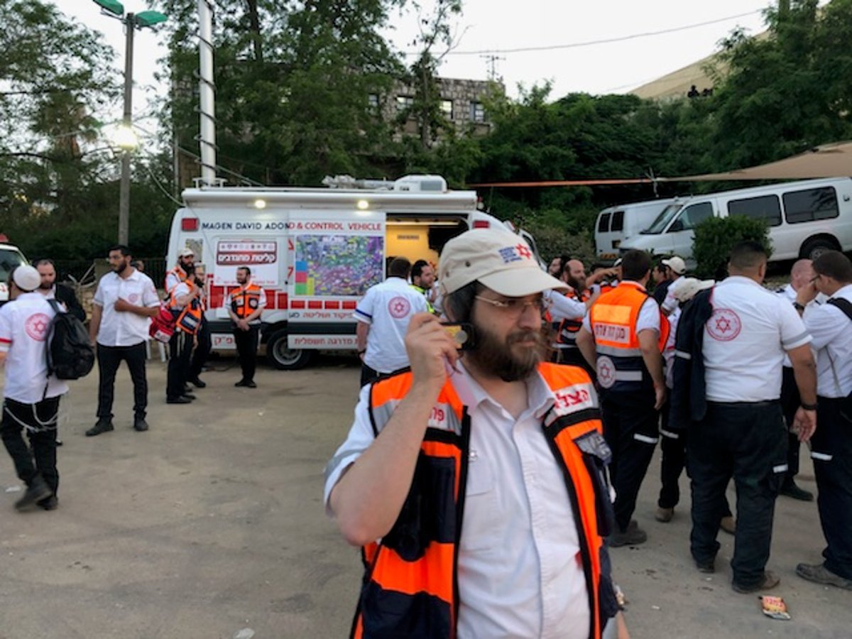 במד"א מסכמים בהצלחה את מבצע אבטחת הילולת הרשב"י במירון