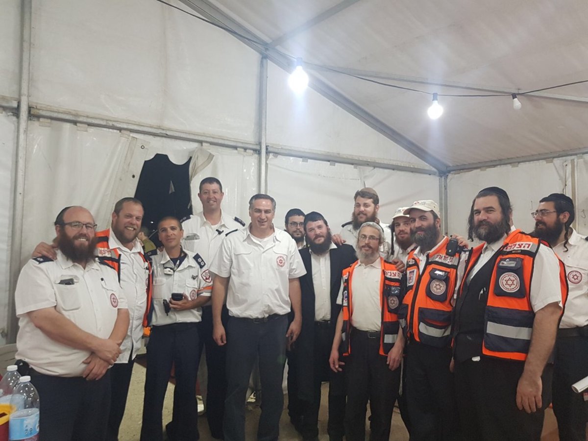 במד"א מסכמים בהצלחה את מבצע אבטחת הילולת הרשב"י במירון